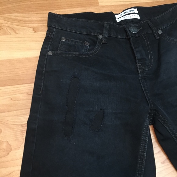 NWT One Teaspoon Black Van Awesome Baggies sz 25 - Picture 4 of 8